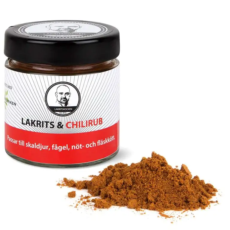 Lakritsfabriken Lakritskocken | Grill Rub Lakritz & Chili