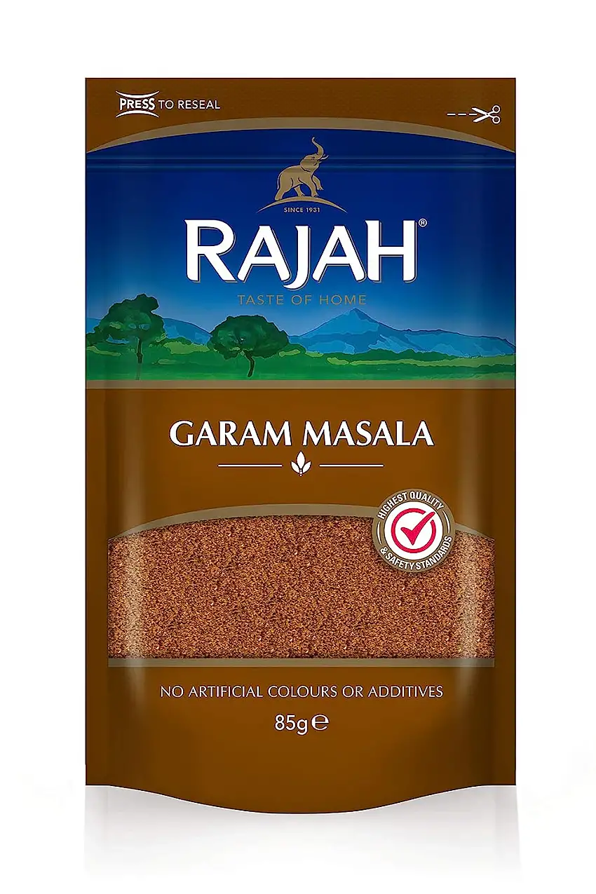 Rajah Garam Masala – Indische Gewürzmischung für zahlreiche Gerichte – 1 x 85 g