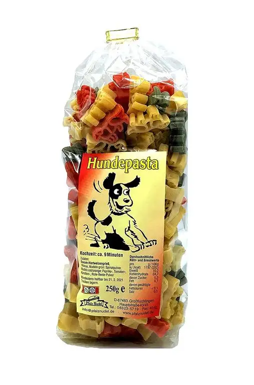 Gutting Pfalznudeln Hunde Pasta 250g - Nudeln mit Motiv Hund