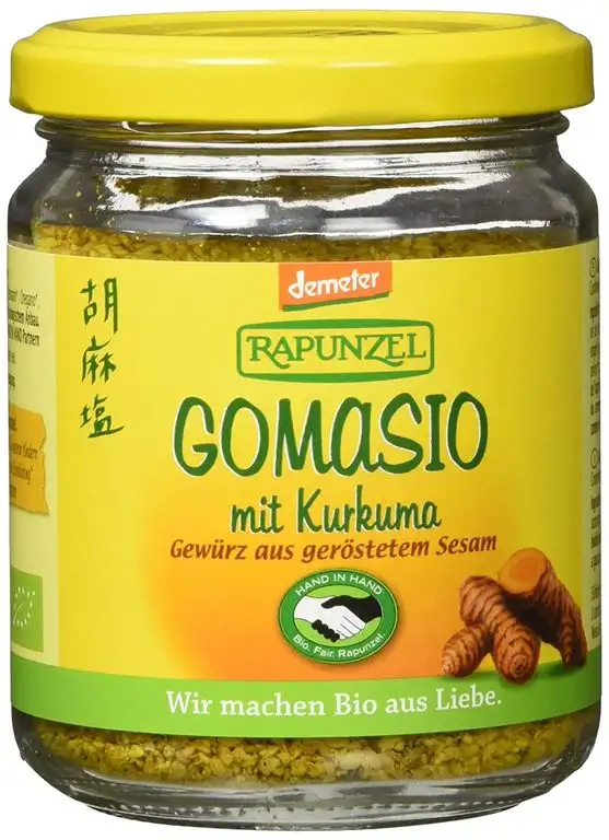 Gomasio mit Kurkuma und Kräutern
