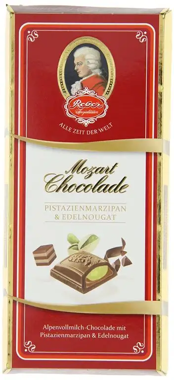 Reber Mozart-Chocolade Alpenvollmilch, 5er Pack (5 x 100 g)