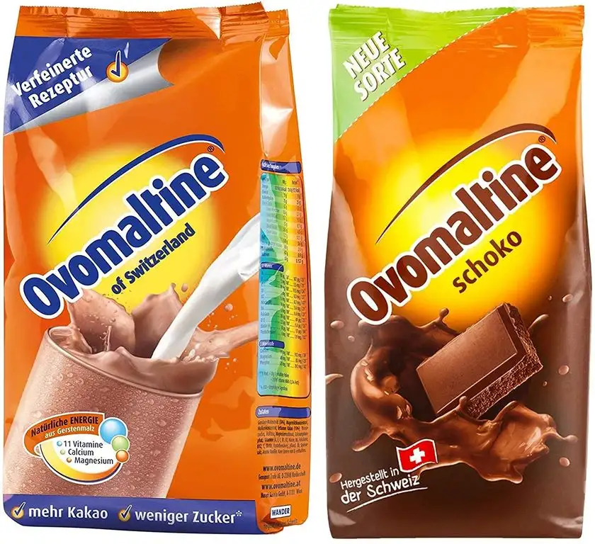 Probierpaket Ovomaltine"Swissmade" Getränkepulver 2er Pack