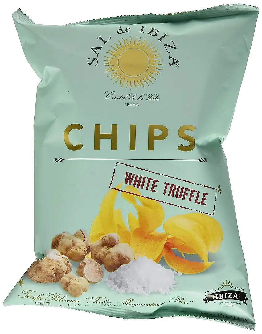 Sal de Ibiza Chips Truffles, Kartoffelchips mit weißen Trüffeln