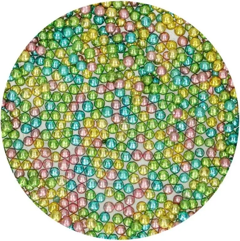 FunCakes Sugarpearls -Metallic Harlequin- 80g