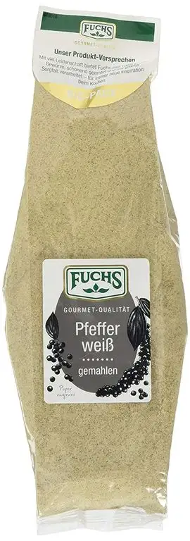 Fuchs Pfeffer weiß gemahlen, 1er Pack (1 x 200 g)