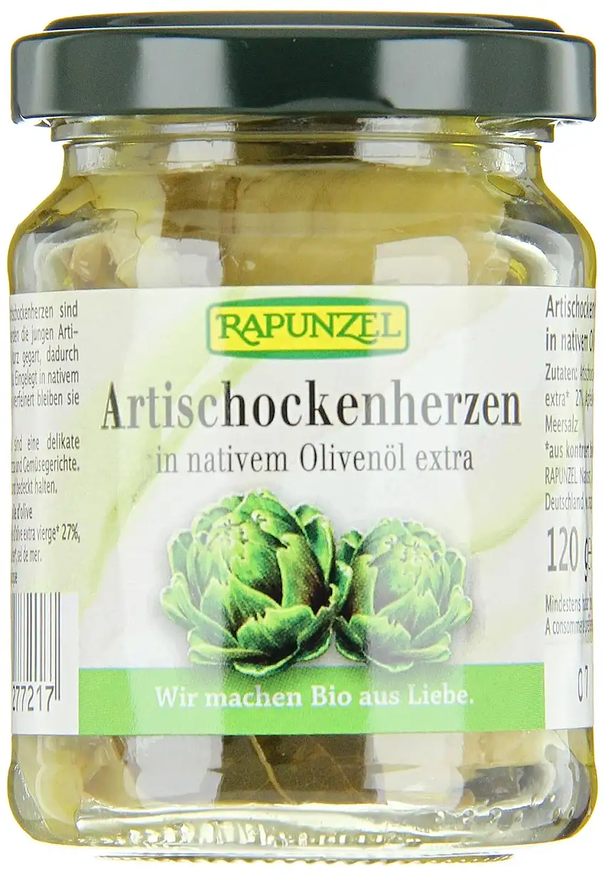 Artischockenherzen in Olivenöl
