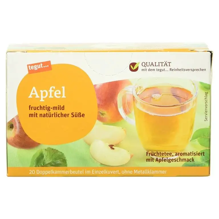 tegut... Apfel-Tee, 20 Beutel