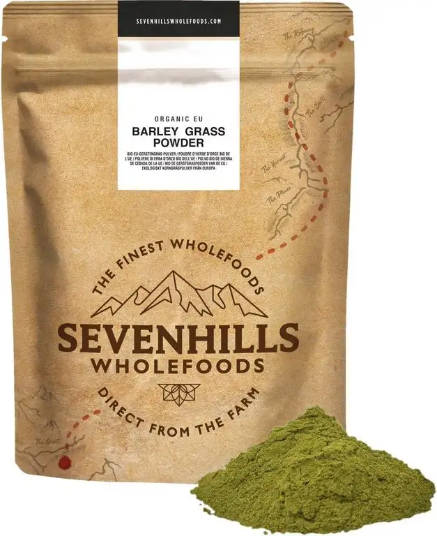 Sevenhills Wholefoods Gerstengras-Pulver Bio Aus Der EU 1kg