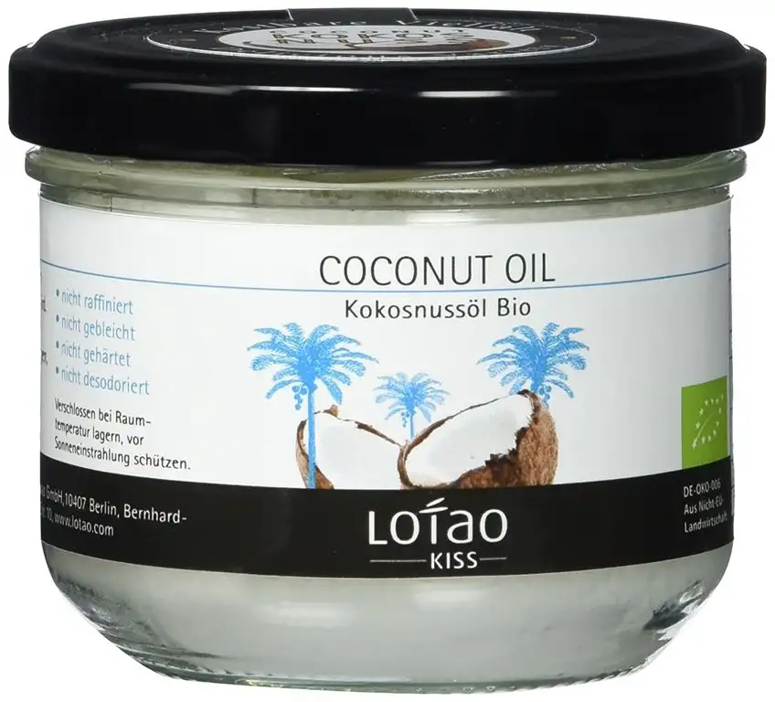 Lotao Kokosnussöl Bio, 2er Pack (2 x 190 ml)