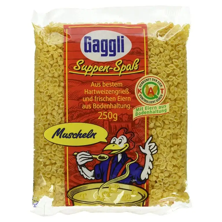 Gaggli Frischeier-Nudeln Muscheln, 250 g