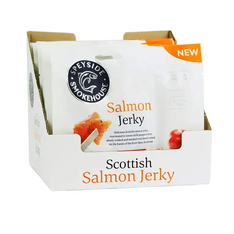 Speyside Sweet Chilli Salmon Jerky, 12er Pack (12 x 30 g)