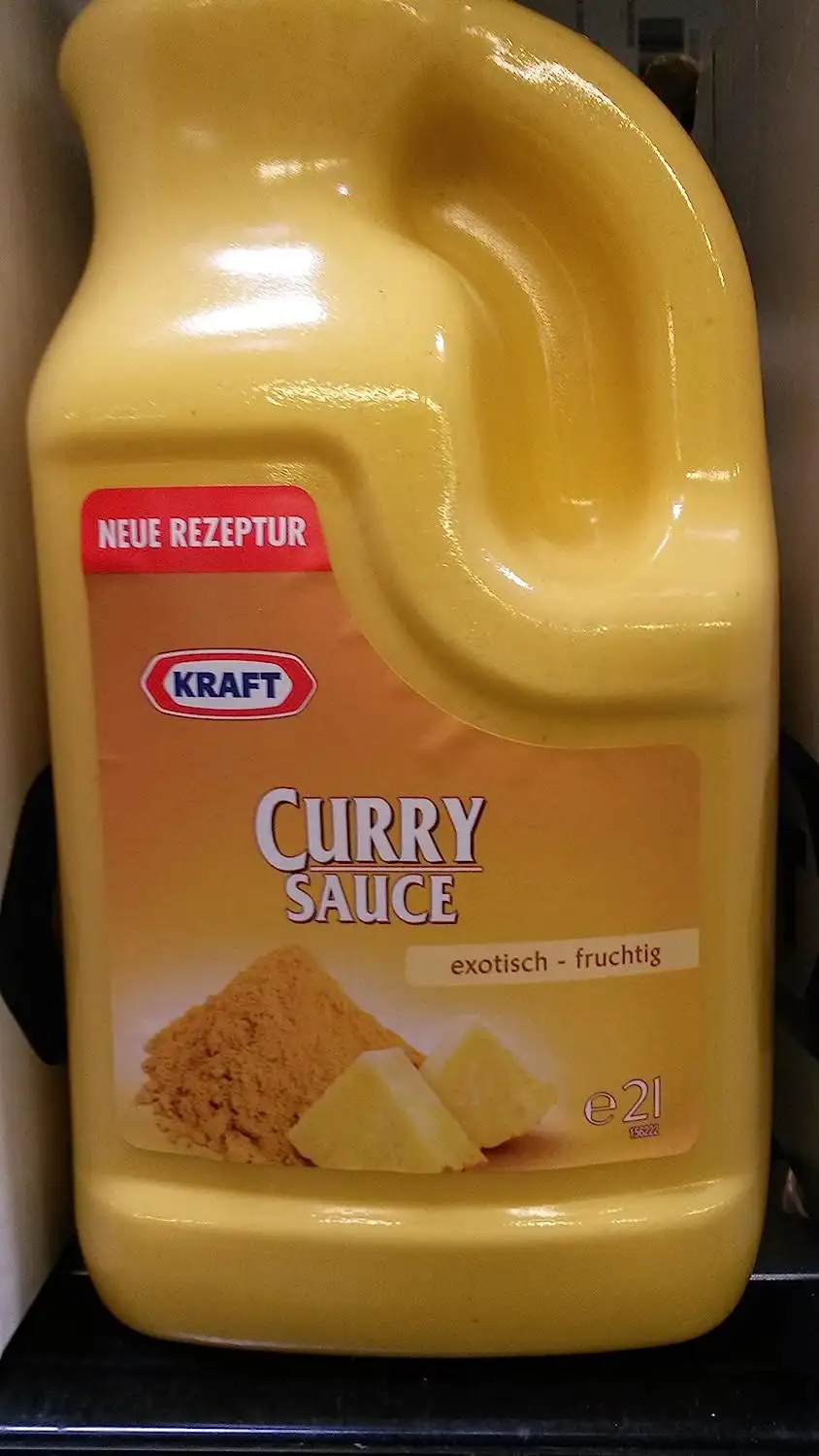 Kraft, Kraft Curry Sauce Exotisch-Fruchtig 2Liter