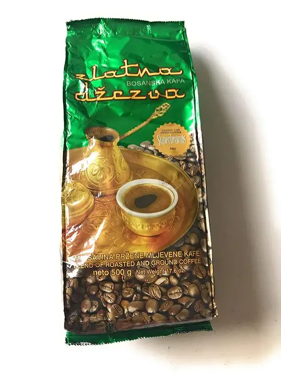 Zlatna Dzezva Bosanska Kava mljevena - Kaffee gemahlen 500g