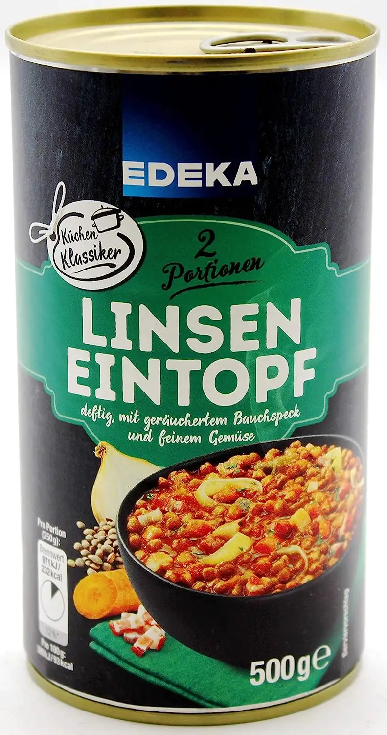 Edeka Linseneintopf, 12er Pack (12 x 500g)