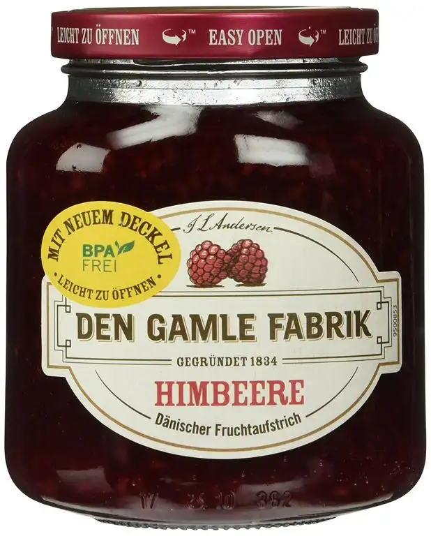 Den Gamle Himbeeren- Fruchtaufstrich, 5er Pack (5 x 380 g)