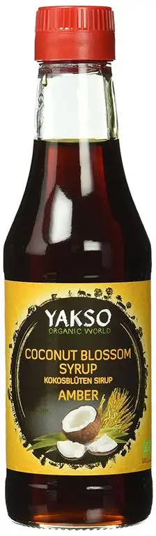 Yakso Kokosblütensirup dunkel, 1er Pack (1 x 350 g)