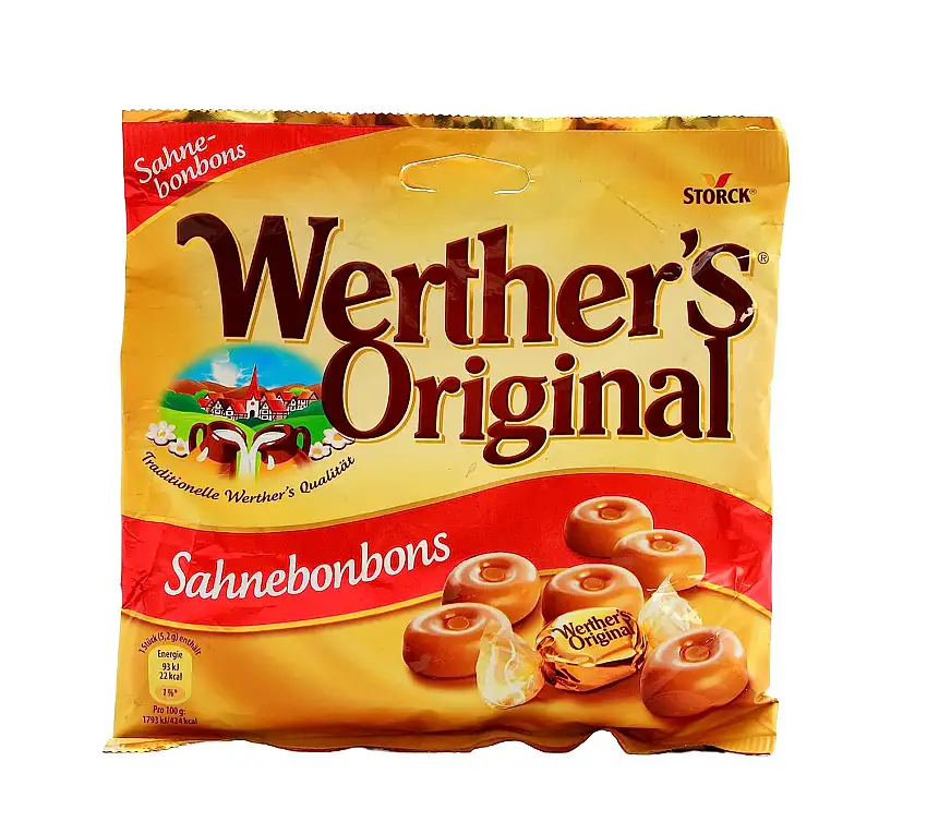 15 Beutel a 120g Werther's Original Sahnebonbons orginal Bonbon