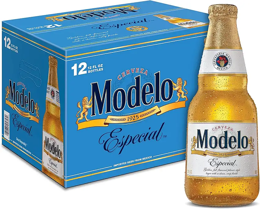 12 x Modelo Especial 1925 0,355l- Helles Bier aus Mexiko mit 4,5% Vol.