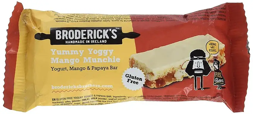 Glutenfreier Riegel Yoghurt Mango