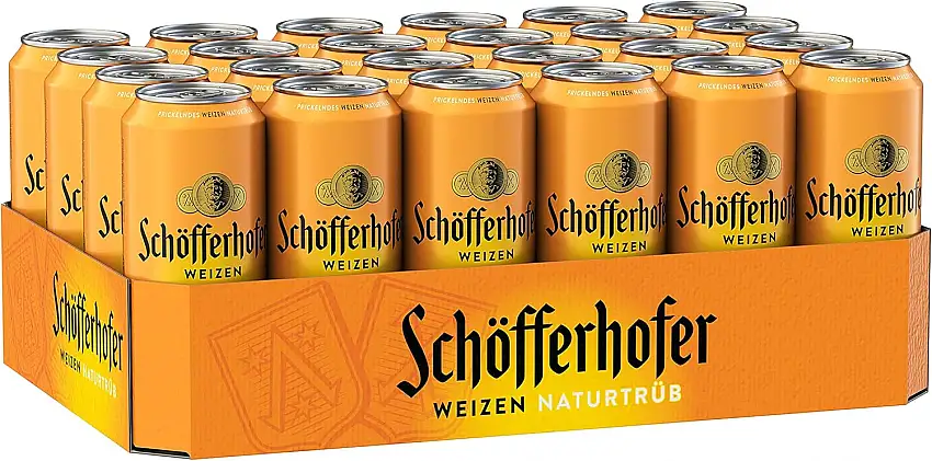 Schöfferhofer Weizen Naturtrüb, EINWEG 24x0,50 L Dose