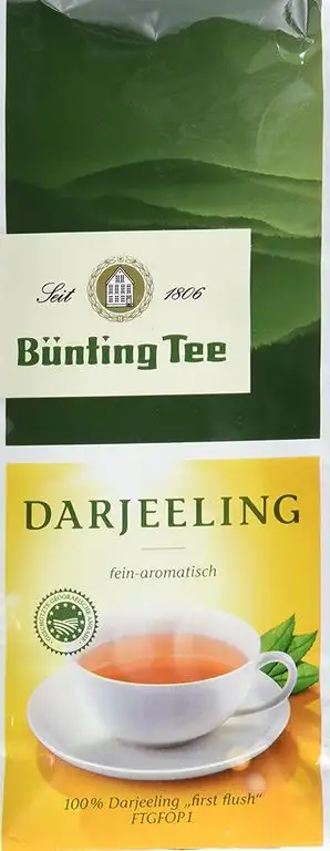 Bünting Tee Darjeeling, 250 g lose