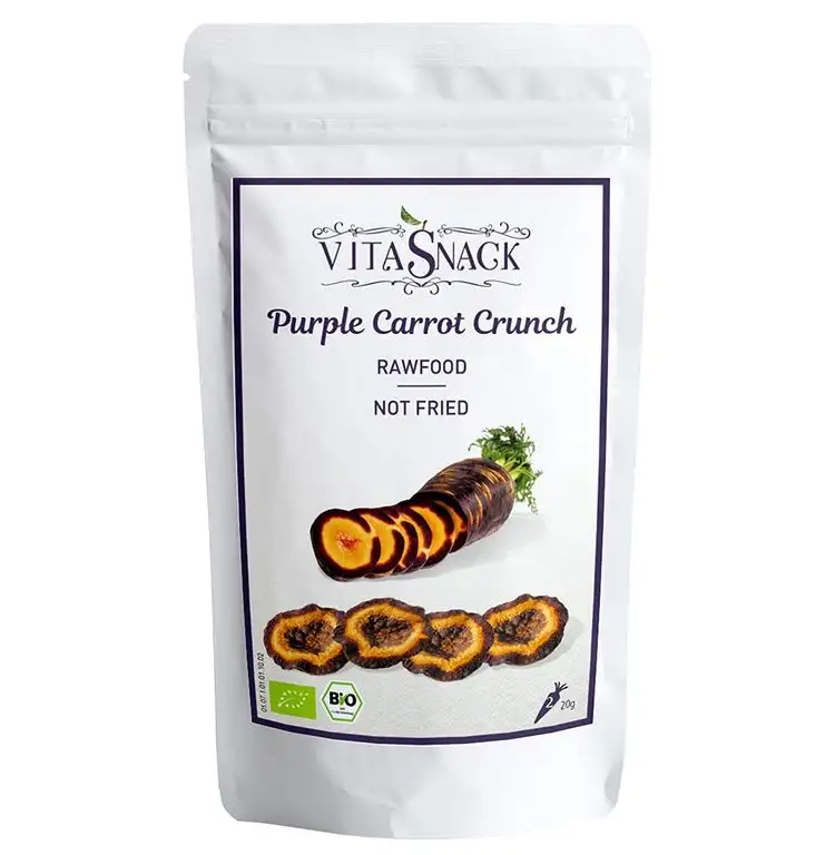 VitaSnack Organic Purple Carrot Crunch (1*20G)