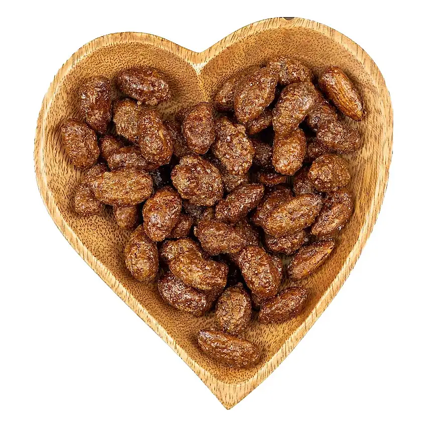 Gebrannte Mandeln | leicht mit Zimt karamellisiert | Premium Qualität | 500 g