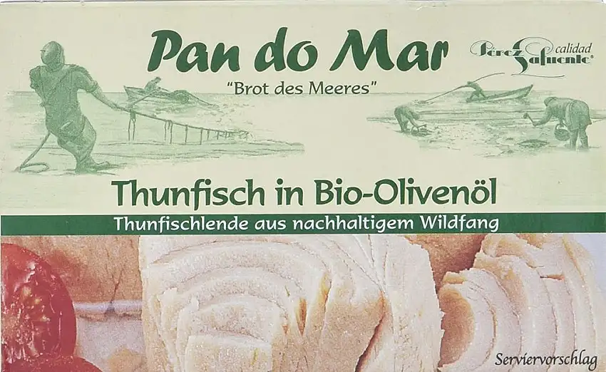 Pan do Mar Thunfisch in Bio Olivenöl, extra nativ, 120 g