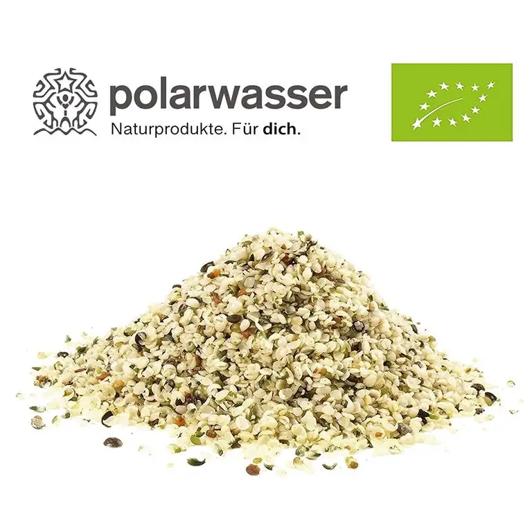 Biohelden Bio Hanfsamen geschält 1kg Premium Qualität Hanf samen 99% rein - natürliche Eiweiß quelle Vegan Glutenfrei Rohkost 1000g Omega 3 und 6 (1kg)