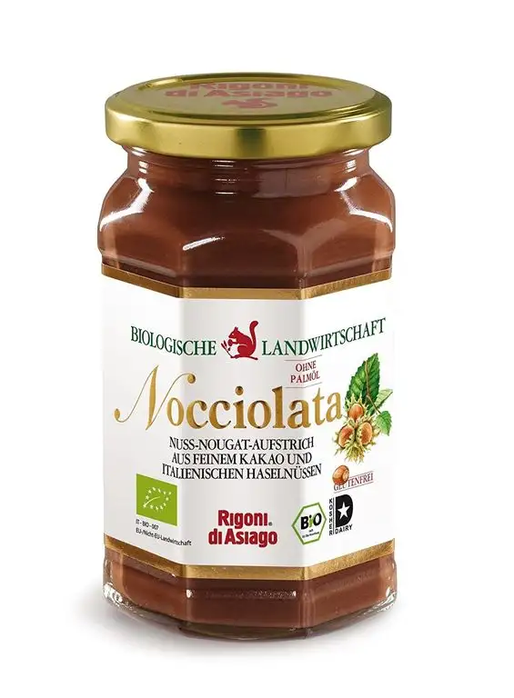 Rigoni di Asiago Bio Nocciolata Nuss-Nougat-Creme - Set mit 2 x 270 g