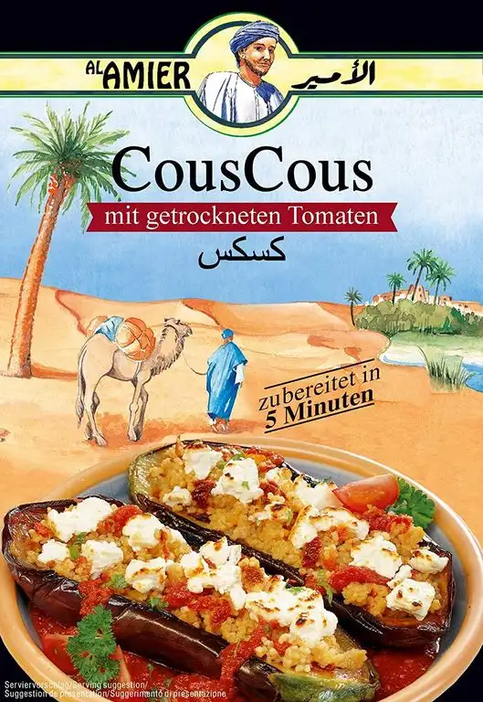Al Amier CousCous mit getrockneten Tomaten 200 g