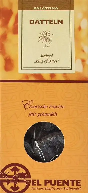 El Puente Datteln, Sorte Medjool "King of Dates", 2er Pack (2 x 100 g Packung)
