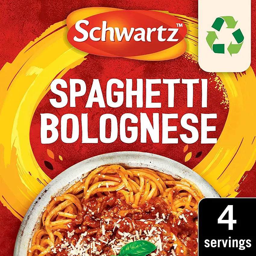 Schwartz Spaghetti Bolognese Rezept, 40 g