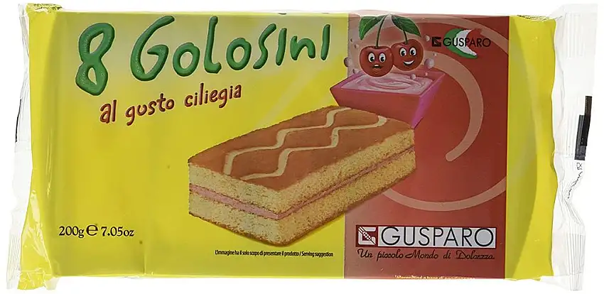 Forneria Gusparo S.p.A. 8er Golosini Kirsch, 200 g