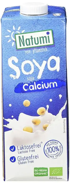 Natumi Soya Drink Calcium Bio, 12er Pack (12 x 1.049 l)