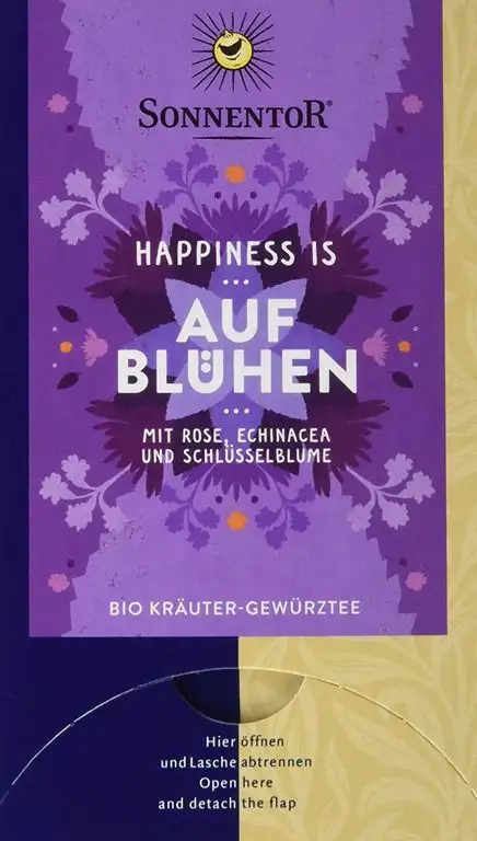Sonnentor Bio Aufblühen Tee Happiness is, 3er Pack (3 x 27 g)