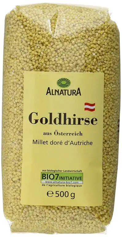 Alnatura Bio Goldhirse, 6er Pack (6 x 500 g)