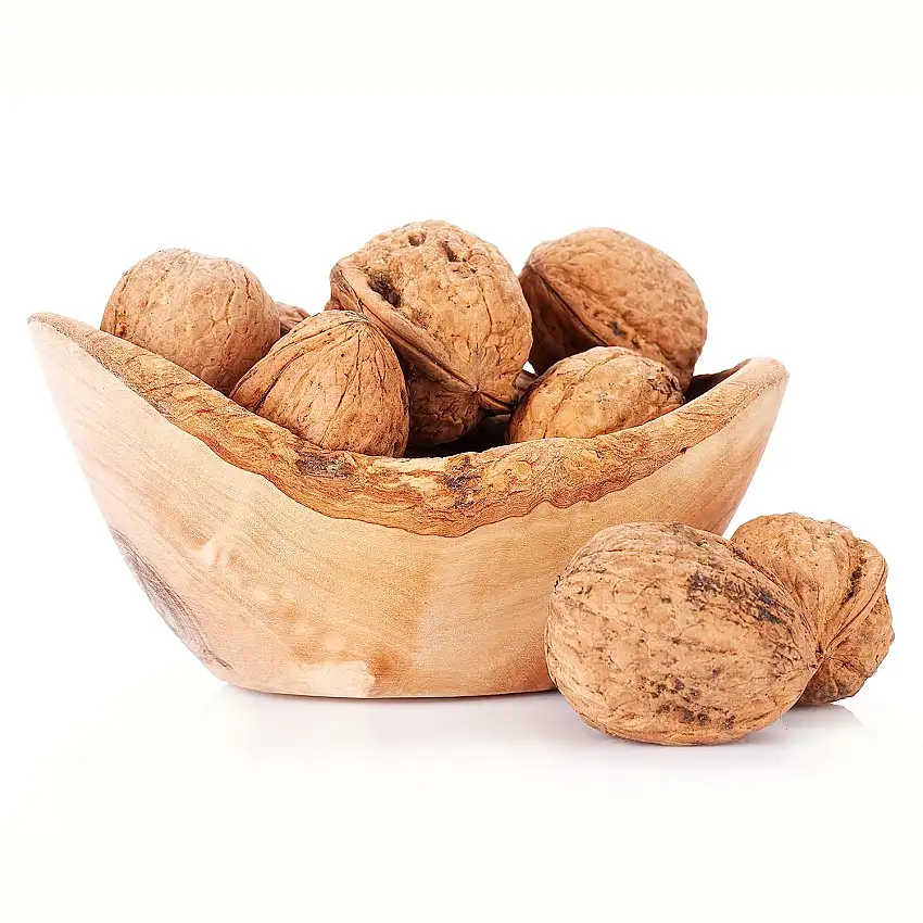 1KG Walnüsse mit Schale, aus Frankreich (Grenobler) | Ganz, frisch und lecker - mit heller Innenfrucht| Ideal für zwischendurch | Für Mensch und Tier | Naturrein und ungeschwefelt, in Bio-Qualität