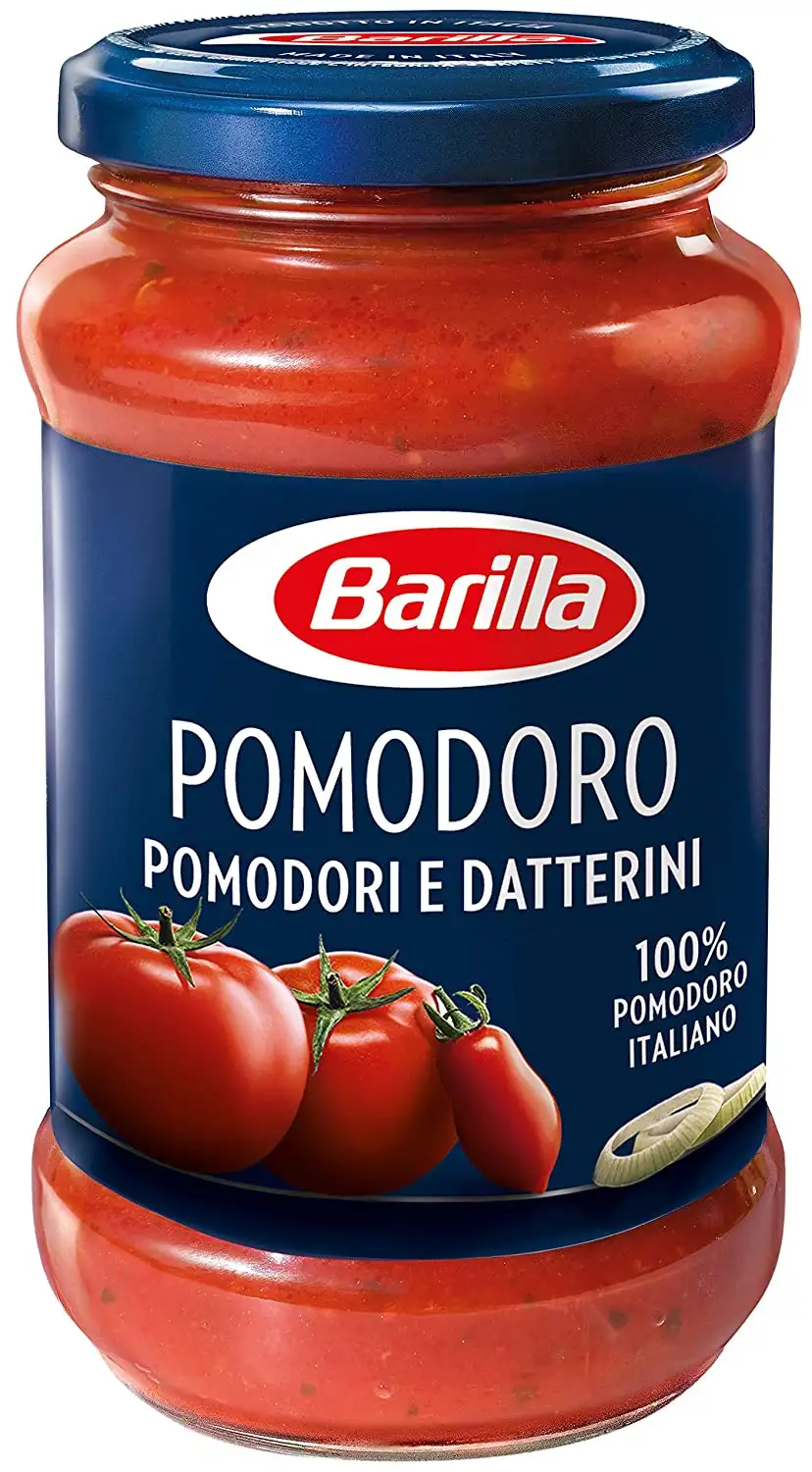 Barilla Pastasauce Pomodoro – Tomatensauce 1 Glas (1x400g)