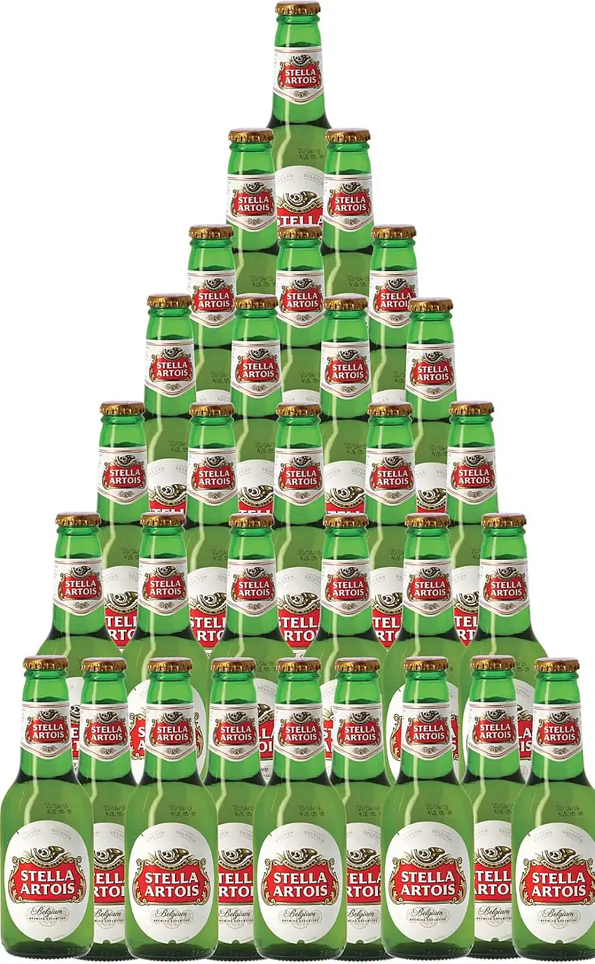 30er-Paket Bier | Bierpaket | Internationales Bier | Großpaket zum Sparpreis (30er-Paket Stella Artois Belgisches Pils/Lager)