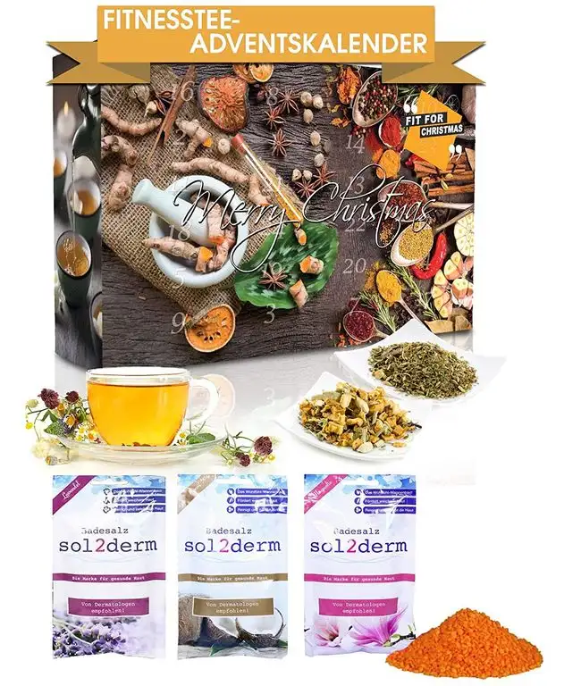 C&T Tee Adventskalender 2020 "Fit for Christmas" | 24 Detox + Wellness + Ayurveda & Bio-Tee | 4 Überraschungen zur Entspannung | Weihnachtskalender