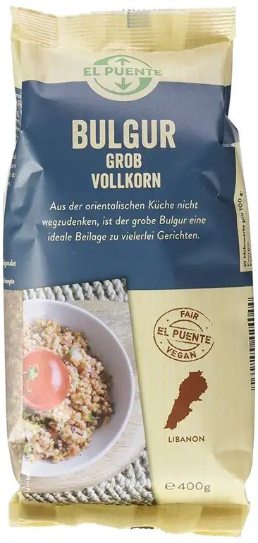 El Puente Bulgur, grob, 5er Pack (5 x 400 g)