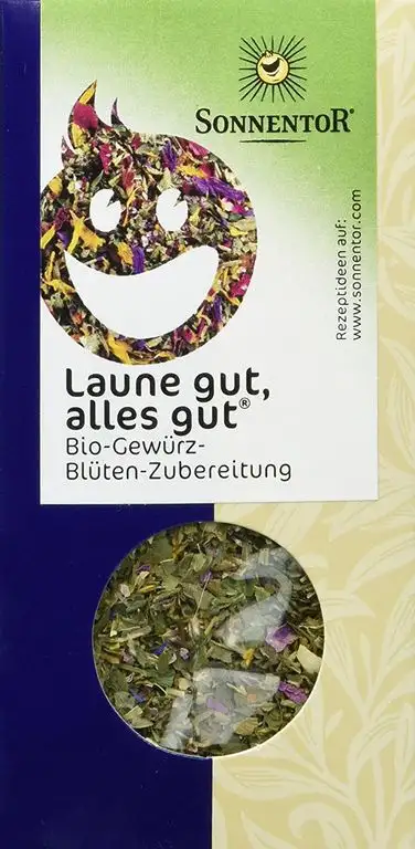 Sonnentor Laune gut, alles gut Gewürz-Blüten-Zubereitung, 1er Pack (1 x 25 g) - Bio