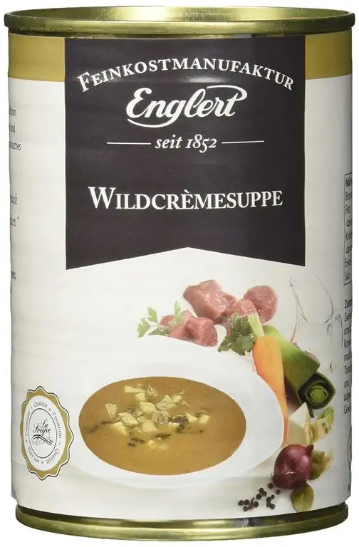 ENGLERT Wildcremesuppe/Dose, 3er Pack (3 x 390 ml)