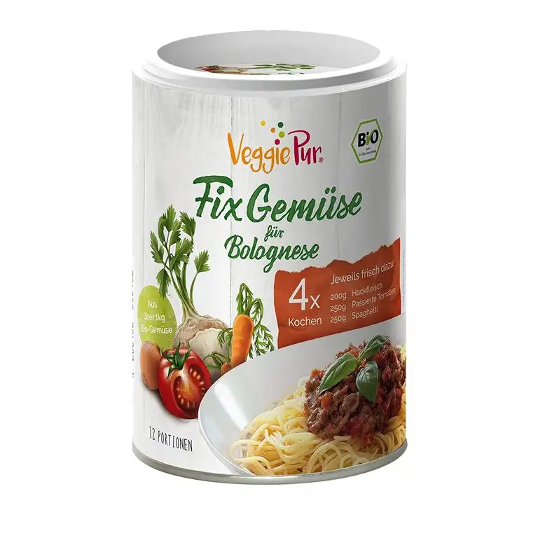 Veggie Pur 0918 Bio Fix Gemüse für Bolognese