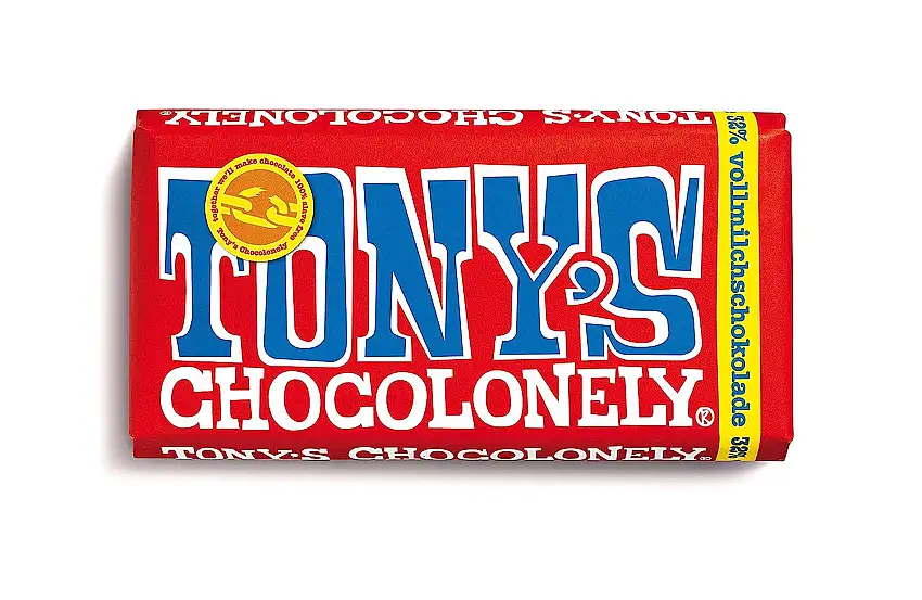 Tony's Chocolonely - Vollmilchschokolade - Tafel Schokolade - 1 x 180 Gramm - 32% Kakao - Milch Schokolade - Belgium Fairtrade Chocolate