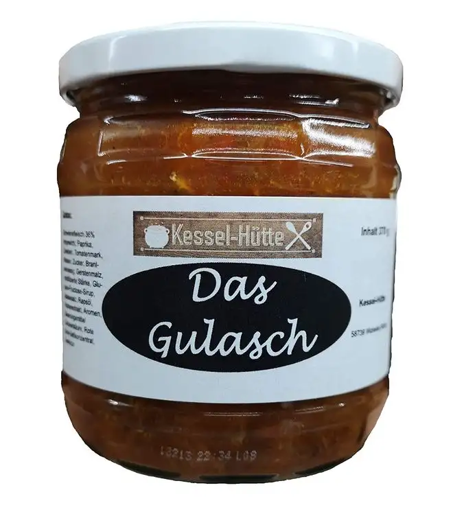 "Das Gulasch" beste Gulaschsuppe by Kessel-Hütte - Suppen & Eintopf Manufaktur 370g