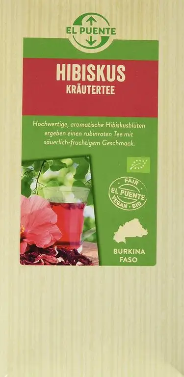 El Puente Bio-Hibiskustee, 8er Pack (8 x 70 g Packung)