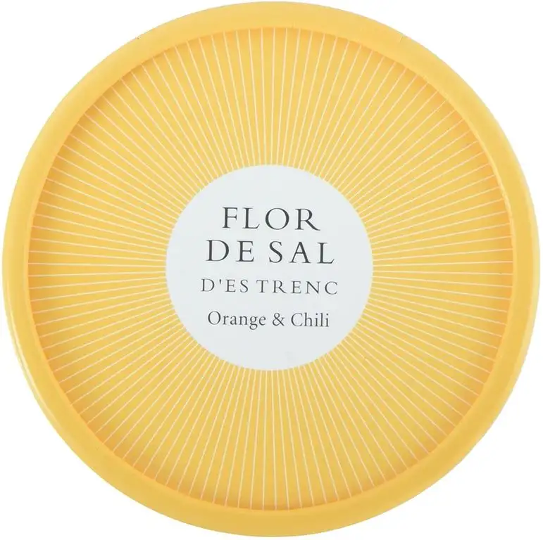 Gusto Mundial Flor de Sal d'es Trenc Orange und Chili, - Bio - 2er Pack (2 x 60 g)