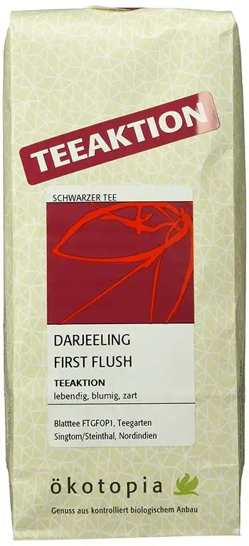 Ökotopia Teeaktion - Darjeeling First Flush, 1er Pack (1 x 250 g)